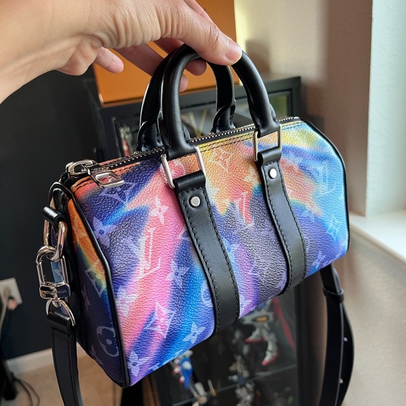 🥰Host Pick🤩🎉🎀 Louis Vuitton Monogram Sunset XS KEEPALL Speedy Nano Mini - Picture 13 of 15